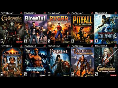 Top 10 Best METROIDVANIA Games in PS2 (Metroidvania-Inspired)