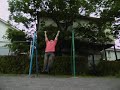 Reverse Grip 21 Muscle Ups,55 Dips 逆手マッスルアップ21回、ディップス55回