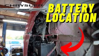 2011 - 15 Chrysler 200 Battery Location & Replacement