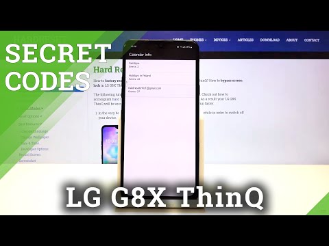 Secret Codes for LG G8X ThinQ – Testing Mode / Service Mode