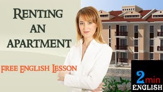 Renting an apartment - Free English Lesson