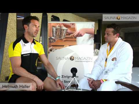 Helmuth Haller im Interview bei der Sauna EM 2015