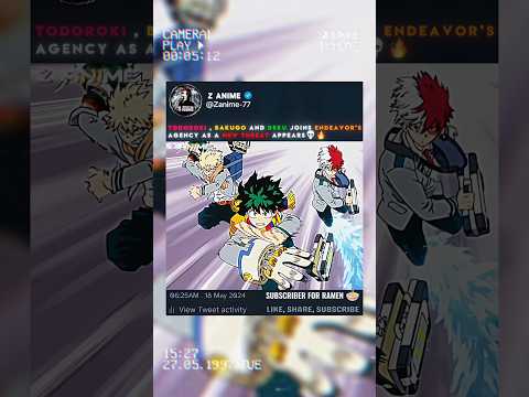 Endeavor Leads The Deadly Trio  🥶🔥 #myheroacademia #mha  #anime #animeedit