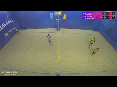 14:35 D. Svyrydenko / I. Skrynnik - M. Bedukha / Y. Yevdokymov 14.01.2023 | Winners Beach Volleyball