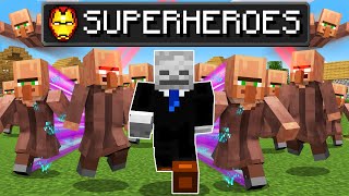 Minecraft but Villagers Have SUPERPOWERS