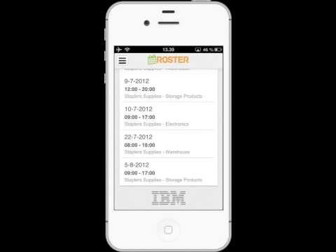 Ibm Worklight Roster Shift Manager Demo App