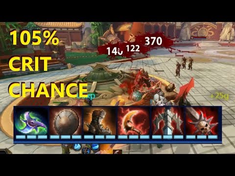 105% CRIT CHANCE KING ARTHUR BUILD - Grandmasters Ranked 1v1 Duel - SMITE
