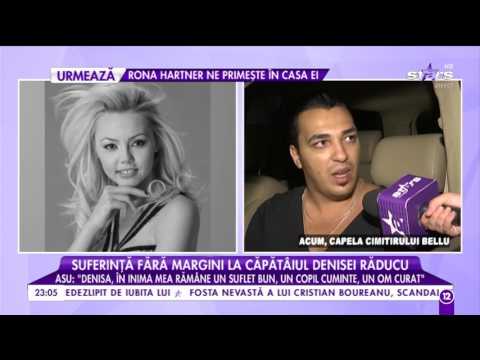 Asu, îndurerat după ce a părăsit capela în care se află Denisa Răducu: ”Are zâmbetul pe față"