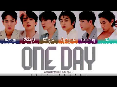 MONSTA X - 'ONE DAY' Lyrics [Color Coded_Eng]
