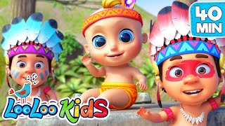 Ten Little Friends and more Songs for KIDS | LooLoo KIDS Nursery Rhymes