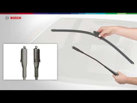 Pinch Tab Connection - How to Install Bosch Evolution Wiper Blades