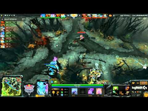 PF vs Dota 2 team - Red Bull Gaming Grounds - @DotaCapitalist