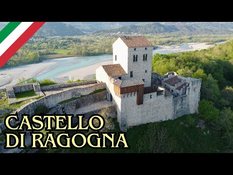 Castello Ragogna (Italia) - Drone view