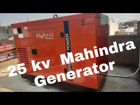 25 kVA Mahindra Powerol Diesel Generator