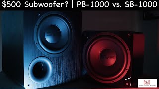 Video thumbnail for SB1000 vs PB1000 | Battle of the $500 Subwoofer by Home Theater Hobbyist