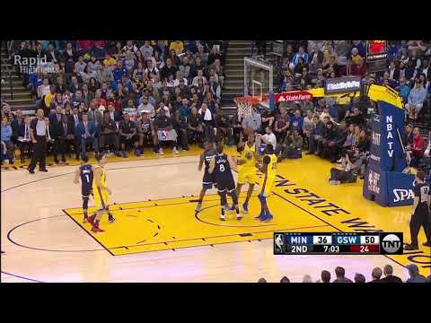 Minnesota Timberwolves vs GS Warriors   Full Game Highlights   Jan 25, 2018   NBA Season 2017 18