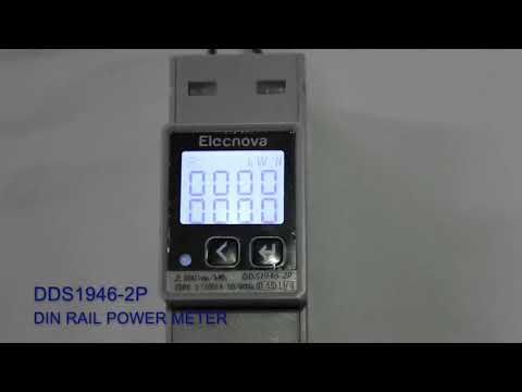 DDS1946-2P MID Plug-in Din-rail Mounted Power Meter Use Guide ELECNOVA/SFERE ELECTRIC