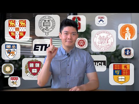 The TOP 50 Ranked Universities in the World for 2025!