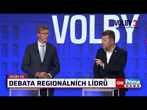 Velká předvolební debata lídrů kandidátek ve Středočeském kraji