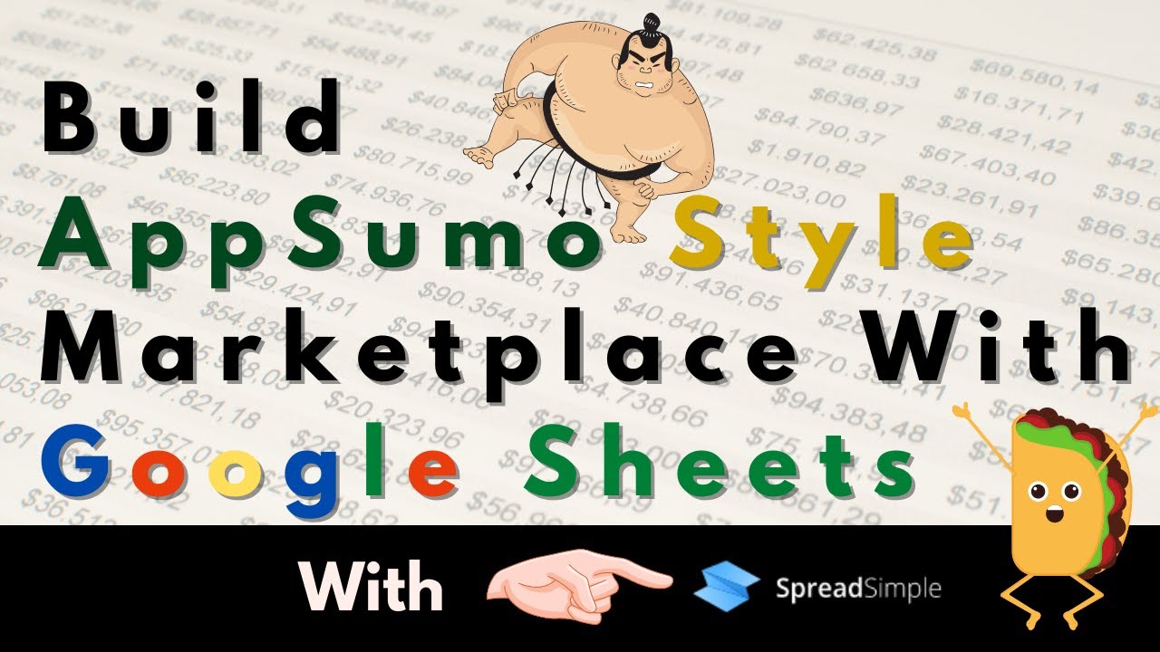 Build An AppSumo Like Marketplace Using Google Sheets With SpreadSimple