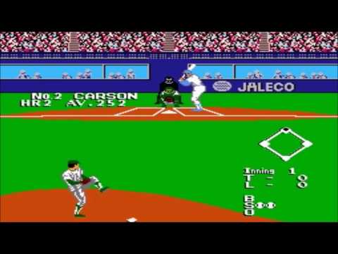 Bases Loaded II: Second Season (NES, 1990, USA) Demo