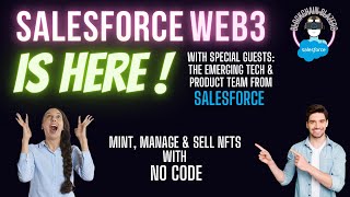 Salesforce WEB3 - EXCLUSIVE DEMO on how to Manage, Mint & Sell NFTs