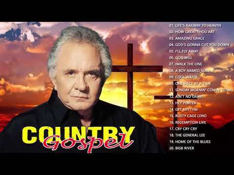 Classic Country Gospel JohnnyCash - JohnnyCash Greatest Hits - JohnnyCash Gospel Songs Full Album