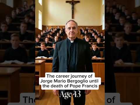 The career journey of Jorge Mario Bergoglio until the death of Pope Francis