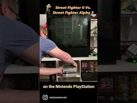 Street Fighter II Vs. Street Fighter Alpha 3 on a „Nintendo PlayStation“