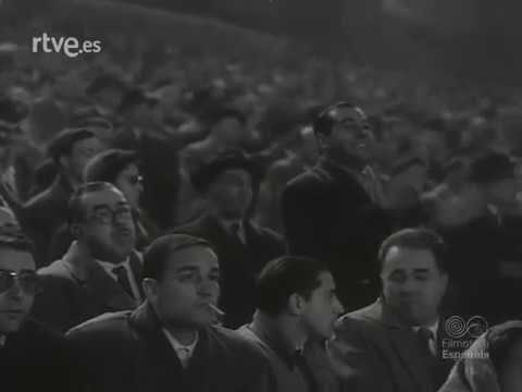 ECC 1957-58. Round of 16. Real Madrid - Royal Antwerp FC. Highlights.
