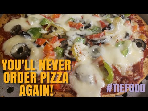 COOK WITH ME | SUPREME PIZZA LESS THAN $10 #TIEFOOD #HOMEMADE #BUDGETMEALS