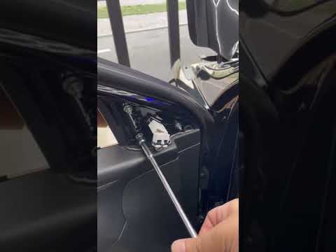 How to remove side mirrors of Hyundai i30 and veloster N#wrapping #carwrap #hyundai