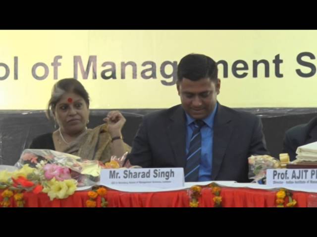 School of Management Sciences Lucknow vidéo #1