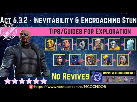 MCOC: Act 6.3.2 - Inevitability & Encroaching Stun - Tips/Guide - No Revives - Story quest