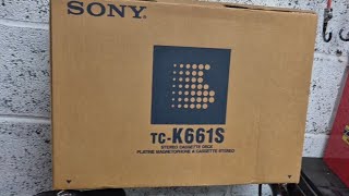 It doesn't eject cassettes, it doesn't play, and the belts are cheese. Perfect, let's go!