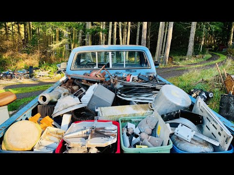 Selling a Load of Scrap Metal to The Scrapyard