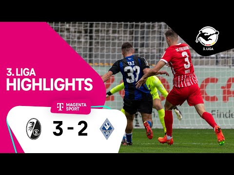 SC Freiburg II - SV Waldhof Mannheim | Highlights 3. Liga 22/23