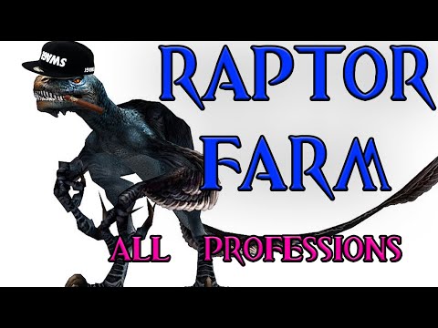 Guild Wars Solo Farm Guide #12 - Raptor Farm - All 10 Professions