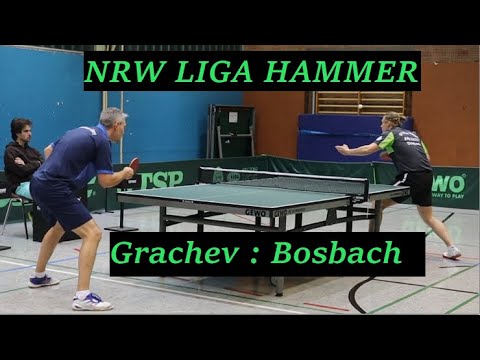 Das STÄRKSTE Niveau der NRW LIGA 2 | L.Bosbach(2229TTR) : A.Grachev(2204TTR)  🔥