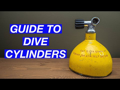 WHAT SCUBA DIVING CYLINDER | Beginners guide to Cylinders and Tanks | SCUBA DIVING