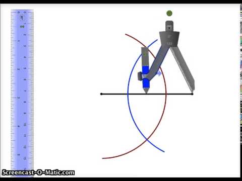Bisecting a Line Segment