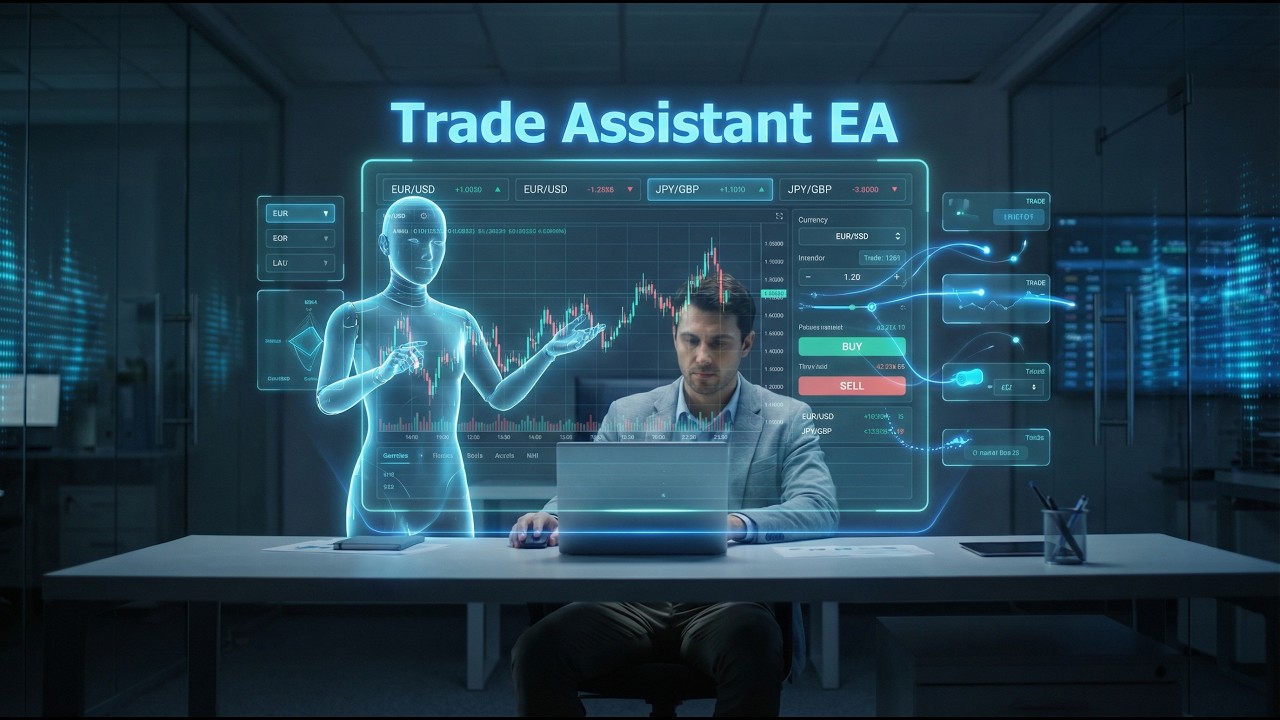 Trade Assistant EA MT4 🤖 Smart Trading Helper Review | This EA Helps You Trade Better