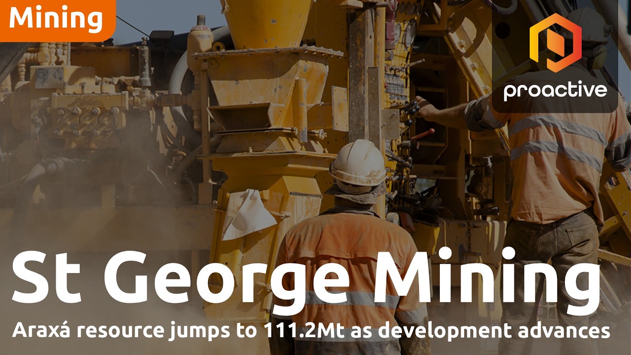 St George Mining's Araxá resource hits 111Mt, "right up there" with Mt Weld and Mountain Pass