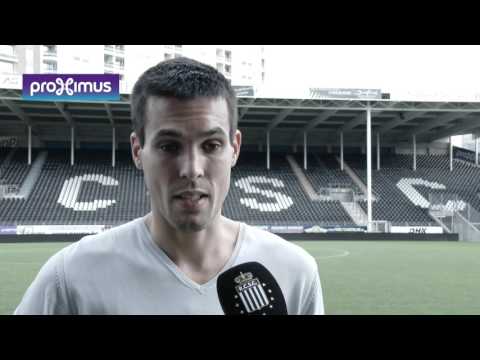 Dorian Dessoleil et Jérémy Perbet après Waasland Beveren - R.Charleroi S.C.