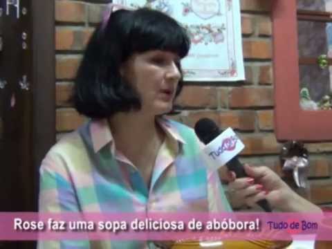 TUDO DE BOM - 17 e 18/10 - Sopa de abóbora com Rose Corderosa