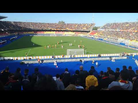 LECCE - GENOA 08/12/2019 rigore per il Genoa