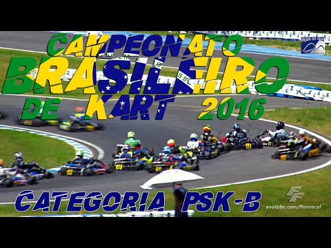 51º Brasileiro de Kart 2016 - Senior B - Largada e 1ª volta