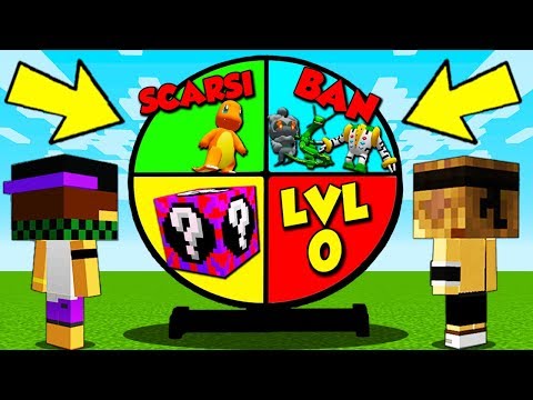 RUOTA SFORTUNATA dei PIXELMON LUCKYBLOCK! - Minecraft ITA