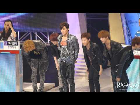 120831 EXO-K - 퀴즈온코리아 인사!