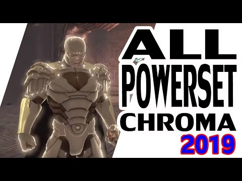 DCUO ALL PowerSet Chroma Materials